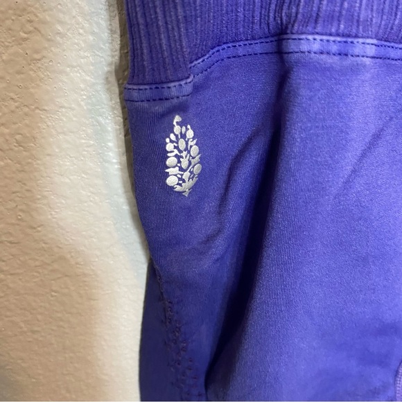 Free People Movement Good Karma Onesie Bodysuit Sapphire Purple Blue XS/s - Picture 8 of 8
